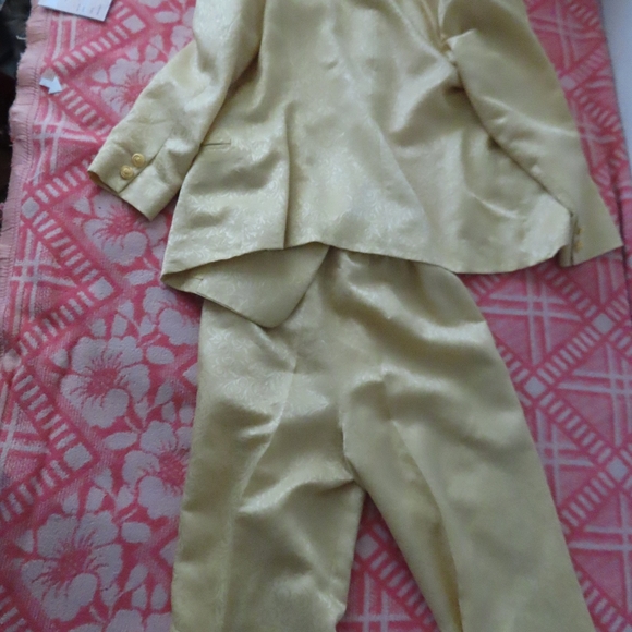vintage rare 50s 60s Fashion for Lady Matsuzakaya silk suit sz 3 (Read) - Picture 3 of 10